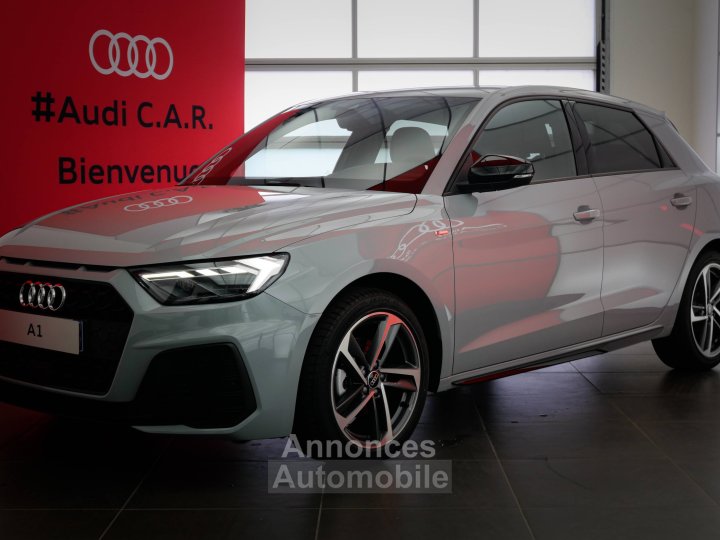 Audi A1 Sportback 30 TFSI 116 ch S tronic 7 Black Edition - 1