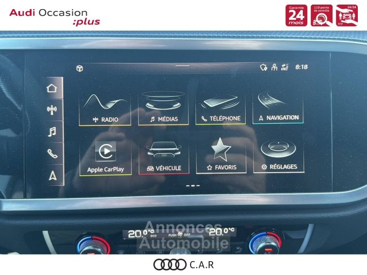 Audi Q3 Sportback 35 TDI 150 ch S tronic 7 S line - 11