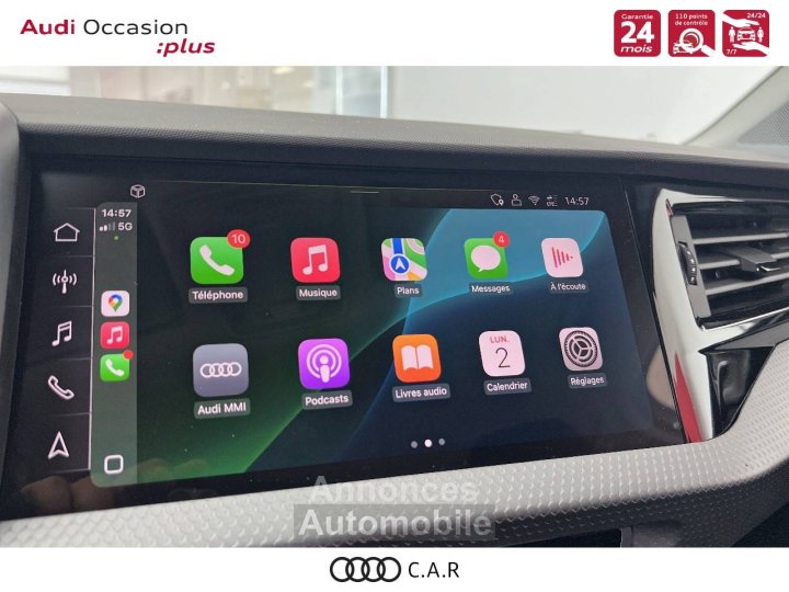 Audi A1 Sportback 25 TFSI 95 ch S tronic 7 Design - 16