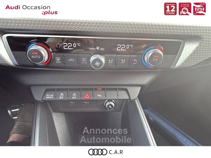 Audi A1 Sportback 30 TFSI 116 ch S tronic 7 Black Edition - 8