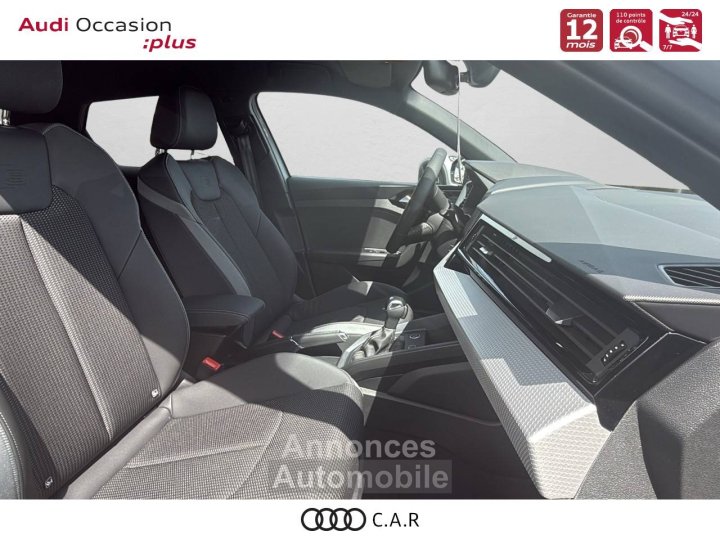 Audi A1 Sportback 30 TFSI 116 ch S tronic 7 Black Edition - 10