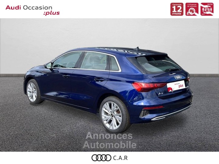 Audi A3 Sportback 40 TFSIe 204 S tronic 6 Design Luxe - 3