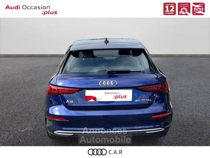 Audi A3 Sportback 40 TFSIe 204 S tronic 6 Design Luxe - 4