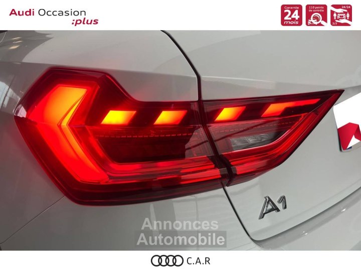 Audi A1 Sportback 25 TFSI (10 95CH) S TRONIC 7 FINITION DESIGN - 10