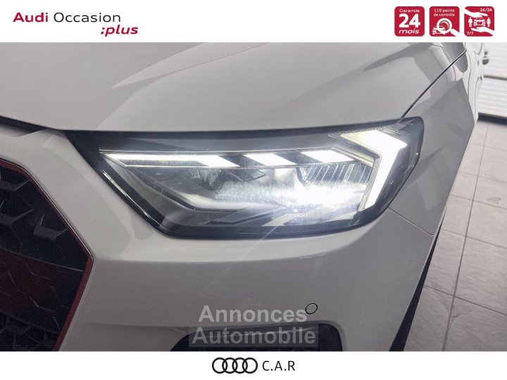 Audi A1 Sportback 25 TFSI (10 95CH) S TRONIC 7 FINITION DESIGN - 11