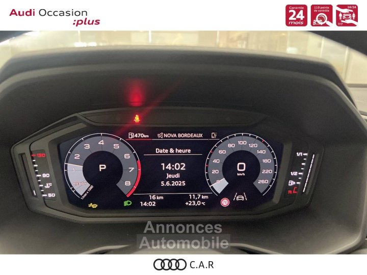 Audi A1 Sportback 25 TFSI (10 95CH) S TRONIC 7 FINITION DESIGN - 16