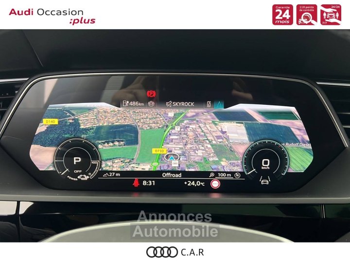 Audi Q8 E-TRON SPORTBACK e-tron Sportback 55 408 ch 114 kWh Quattro S line - 21