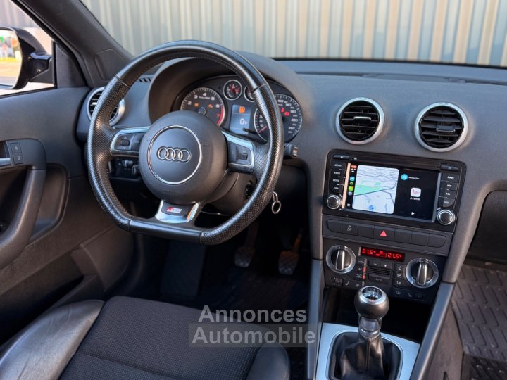 Audi A3 Sportback 18 TFSI 160ch S-Line BVM6 - 19