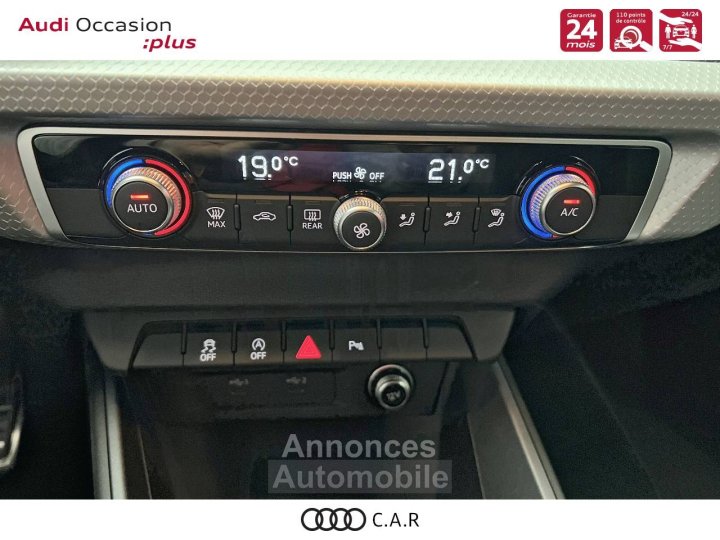 Audi A1 Sportback 25 TFSI 95 ch S tronic 7 S Line - 13