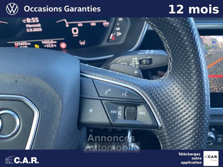 Audi Q3 Sportback 40 TDI 200 ch S tronic 7 Quattro S Edition - 17