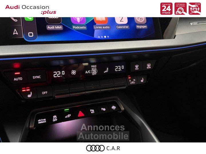 Audi A3 Sportback TFSI e Hybride rechargeable 204 S tronic 6 S line - 15