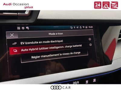 Audi A3 Sportback TFSI e Hybride rechargeable 204 S tronic 6 S line - 19