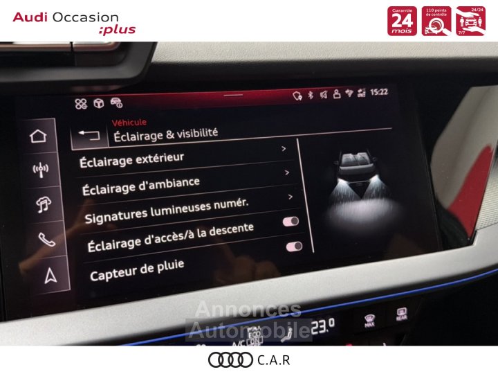 Audi A3 Sportback TFSI e Hybride rechargeable 204 S tronic 6 S line - 21