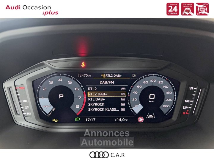 Audi A1 Sportback 25 TFSI 95 ch S tronic 7 Design - 19