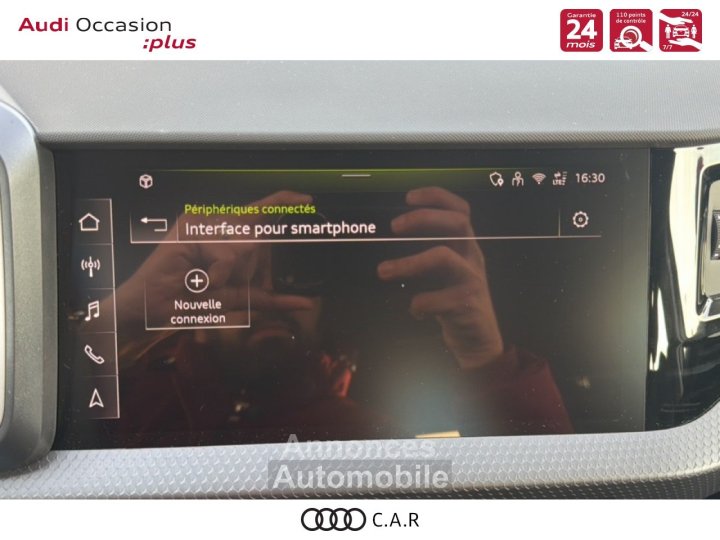 Audi A1 Sportback 30 TFSI 116 ch S tronic 7 Design - 17