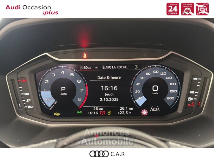 Audi A1 Sportback 30 TFSI 116 ch S tronic 7 S Line Plus - 18