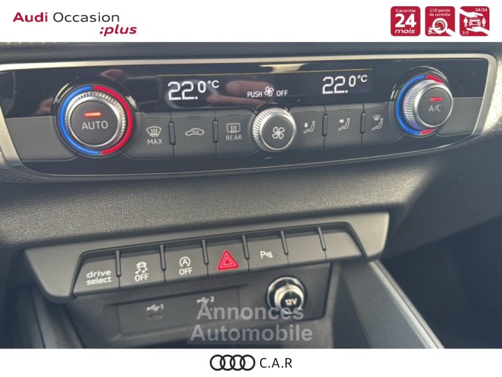 Audi A1 Sportback 35 TFSI 150 ch S tronic 7 S Line Plus - 11