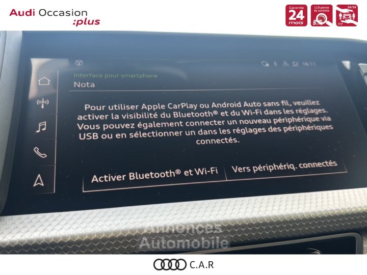 Audi A1 Sportback 35 TFSI 150 ch S tronic 7 S Line Plus - 13