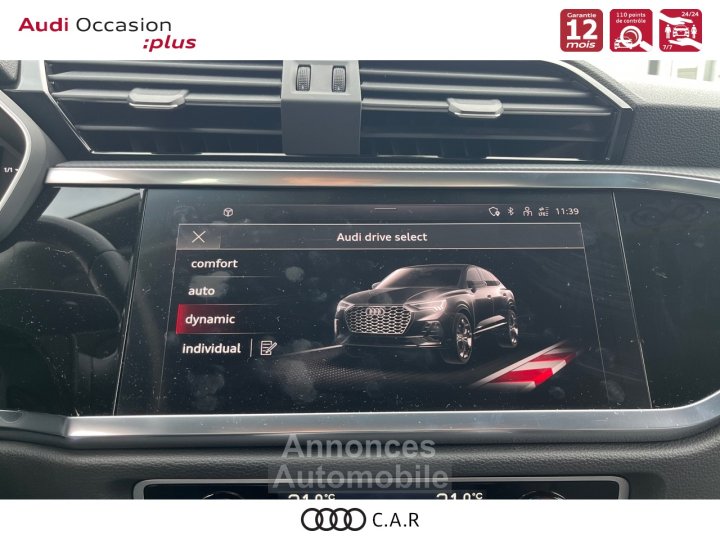 Audi Q3 Sportback 45 TFSIe 245 ch S tronic 6 Business line - 19