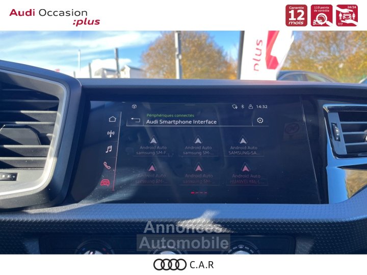 Audi A1 Sportback 30 TFSI 110 ch S tronic 7 Advanced 2 - 15