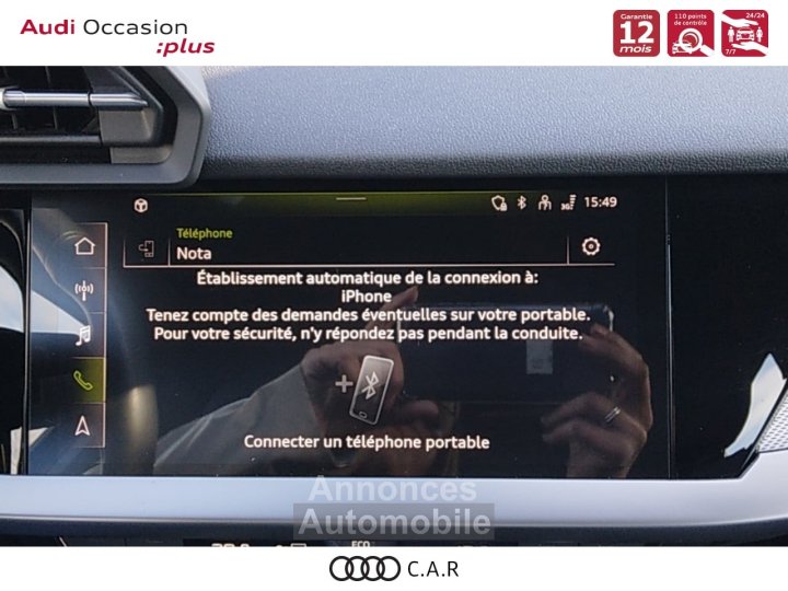 Audi A3 Sportback 35 TDI 150 S tronic 7 Design Luxe - 16