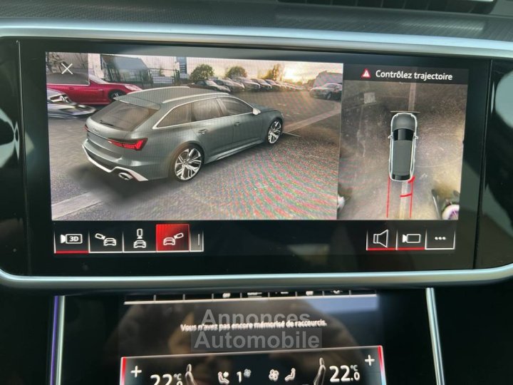 Audi RS6 Avant 40 V8 TFSI 600ch Quattro Tiptronic 94,800euro TTC (Malus Pay&eacute;e) - 32