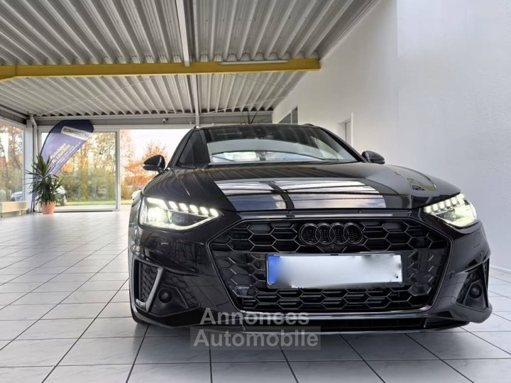 Audi A4 Avant 40 TFSI S Line Optics Noir B&O Panoramique - 3
