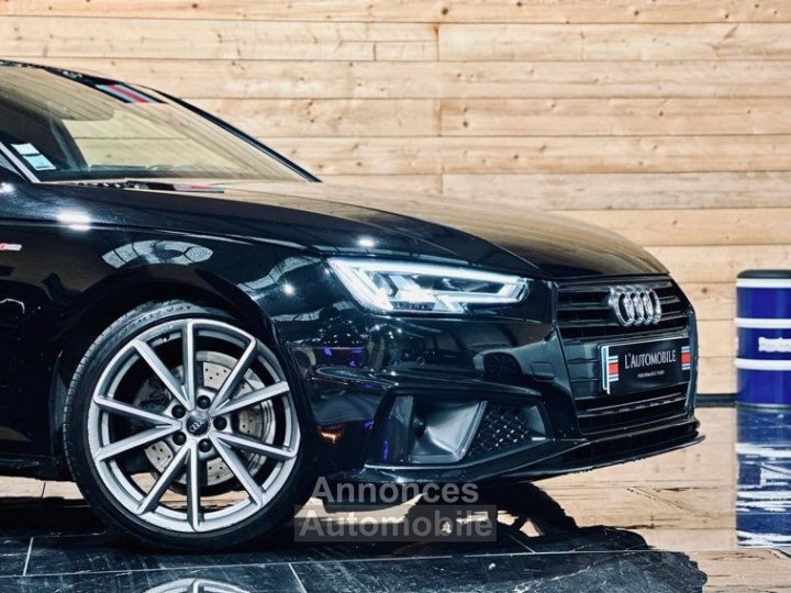 Audi A4 AVANT 20 TDI 150ch S-LINE PHASE 2 BLACK EDITION VIRTUAL COCKPIT JANTES 19 CAMERA GARANTIE 12 MOIS - 6