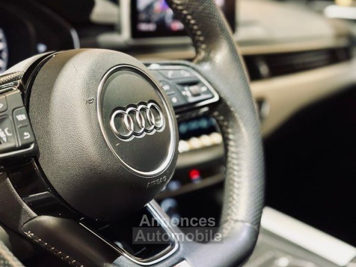 Audi A4 AVANT 20 TDI 150ch S-LINE PHASE 2 BLACK EDITION VIRTUAL COCKPIT JANTES 19 CAMERA GARANTIE 12 MOIS - 11