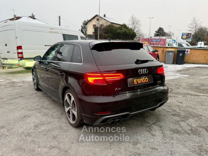 Audi A3 Sportback 20 tfsi 190 s-line quattro s-tronic bva origine france 2eme main - 7