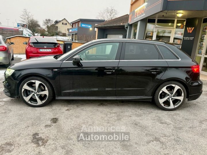 Audi A3 Sportback 20 tfsi 190 s-line quattro s-tronic bva origine france 2eme main - 8