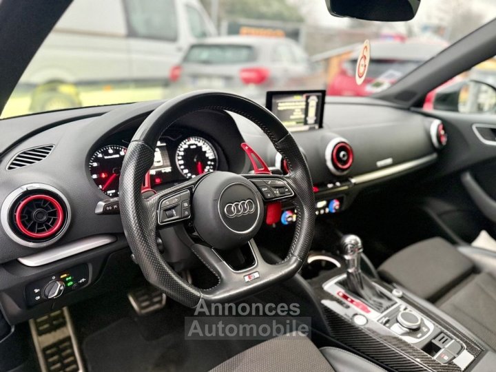 Audi A3 Sportback 20 tfsi 190 s-line quattro s-tronic bva origine france 2eme main - 14