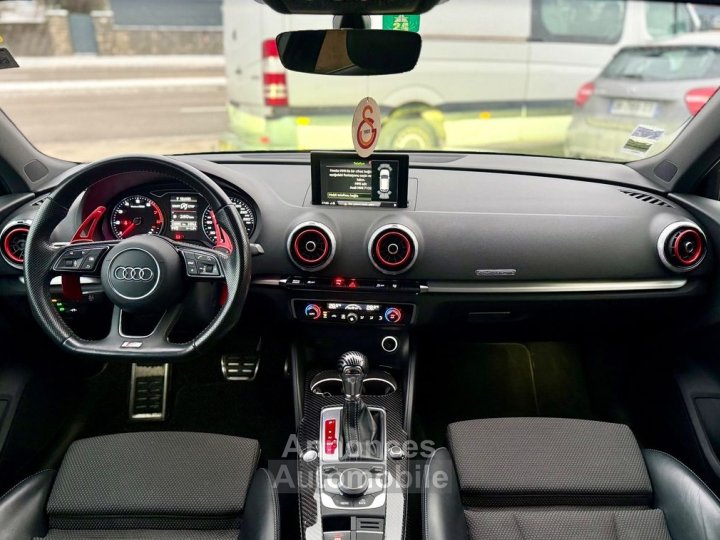 Audi A3 Sportback 20 tfsi 190 s-line quattro s-tronic bva origine france 2eme main - 19