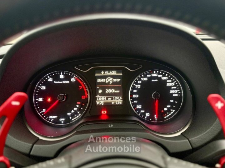 Audi A3 Sportback 20 tfsi 190 s-line quattro s-tronic bva origine france 2eme main - 25