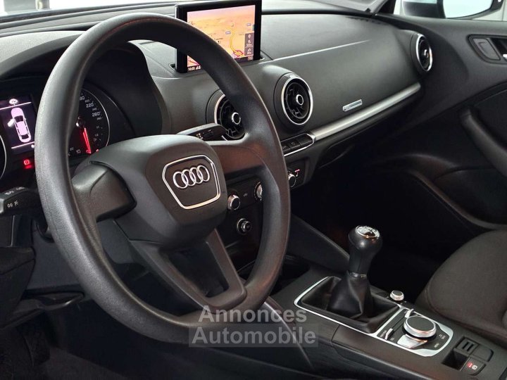 Audi A3 10TFSI SPORT-GPS-AIRCO-JANTES19-PDC - 17