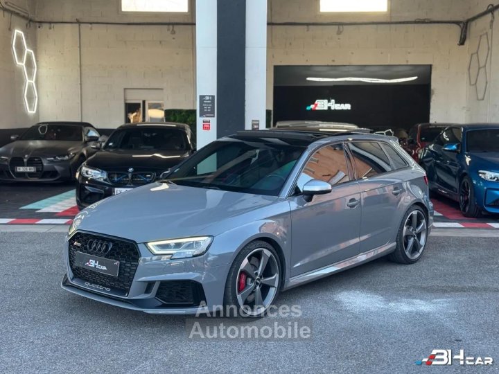 Audi RS3 SPORTBACK 8V2 25L TFSI 400cv QUATTRO S-TRONIC / NARDO / TOIT OUVRANT / - 1