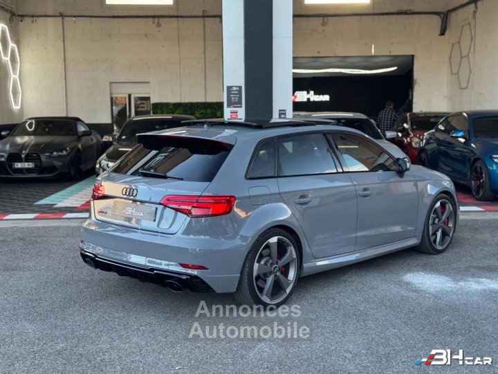 Audi RS3 SPORTBACK 8V2 25L TFSI 400cv QUATTRO S-TRONIC / NARDO / TOIT OUVRANT / - 5