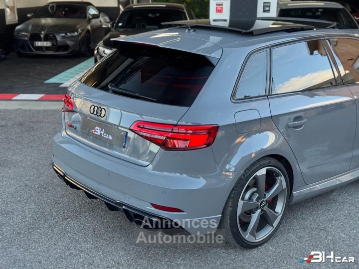 Audi RS3 SPORTBACK 8V2 25L TFSI 400cv QUATTRO S-TRONIC / NARDO / TOIT OUVRANT / - 6