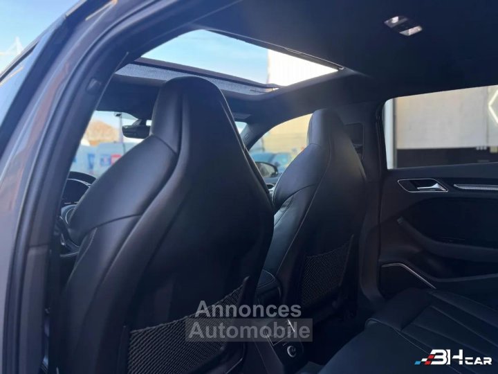 Audi RS3 SPORTBACK 8V2 25L TFSI 400cv QUATTRO S-TRONIC / NARDO / TOIT OUVRANT / - 15