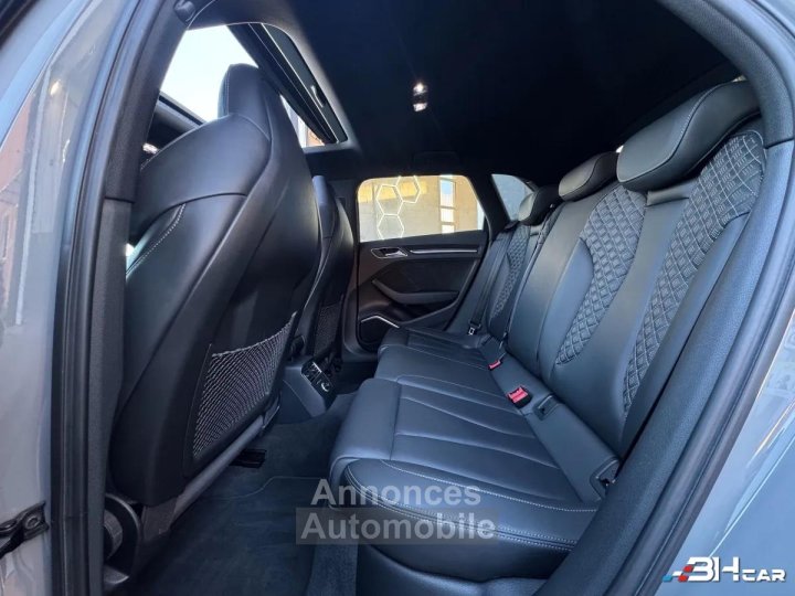 Audi RS3 SPORTBACK 8V2 25L TFSI 400cv QUATTRO S-TRONIC / NARDO / TOIT OUVRANT / - 16