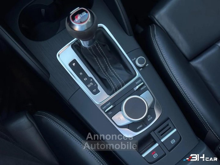 Audi RS3 SPORTBACK 8V2 25L TFSI 400cv QUATTRO S-TRONIC / NARDO / TOIT OUVRANT / - 19