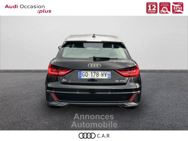 Audi A1 Sportback 25 TFSI 95 ch S tronic 7 S Line - 4