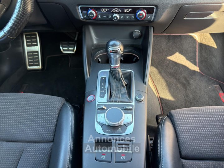 Audi S3 Berline Sportback Quattro 20 TFSI - 310 - BV S-tronic - 15