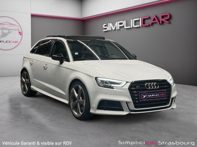 Audi S3 SPORTBACK 300 S tronic 7 Quattro SUIVI - DCC - MATRIX - TOIT OUVRANT - APPLE CARPLAY - BANGOLUFSEN - SIEGES BAQUETS S   - 1