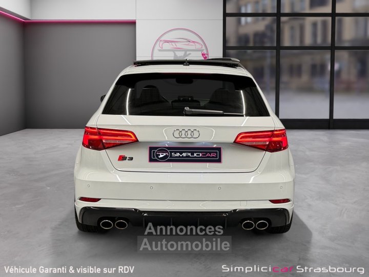 Audi S3 SPORTBACK 300 S tronic 7 Quattro SUIVI - DCC - MATRIX - TOIT OUVRANT - APPLE CARPLAY - BANGOLUFSEN - SIEGES BAQUETS S - 7