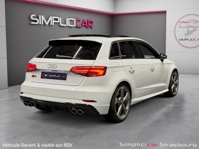 Audi S3 SPORTBACK 300 S tronic 7 Quattro SUIVI - DCC - MATRIX - TOIT OUVRANT - APPLE CARPLAY - BANGOLUFSEN - SIEGES BAQUETS S   - 8
