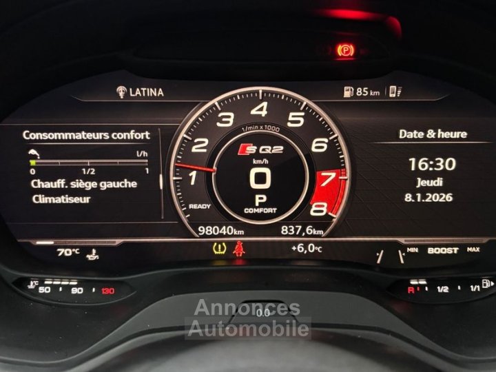 Audi SQ2 20 tfsi 300 ch black edition toit ouvrant quattro s-tronic bva - 20