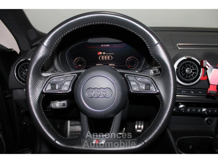 Audi S3 SPORTBACK Quattro 20 TFSI - 310 - BV S-tronic 8V SPORTBACK  PHASE 2 - 21