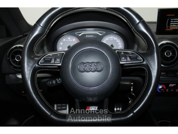 Audi S3 SPORTBACK Quattro 20 TFSI - 300 - BV S-tronic 8V - 13