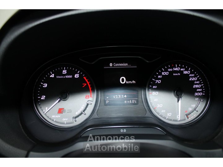 Audi S3 SPORTBACK Quattro 20 TFSI - 300 - BV S-tronic 8V - 14